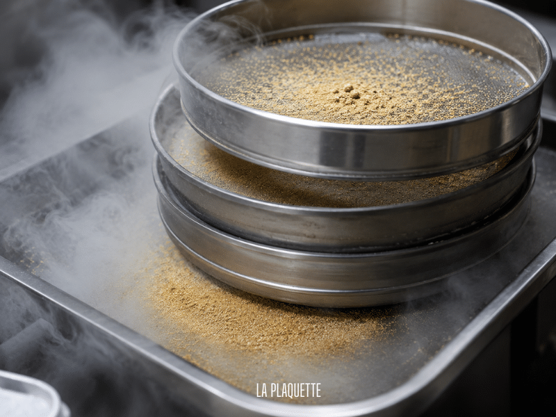 Frozen hash fabrication