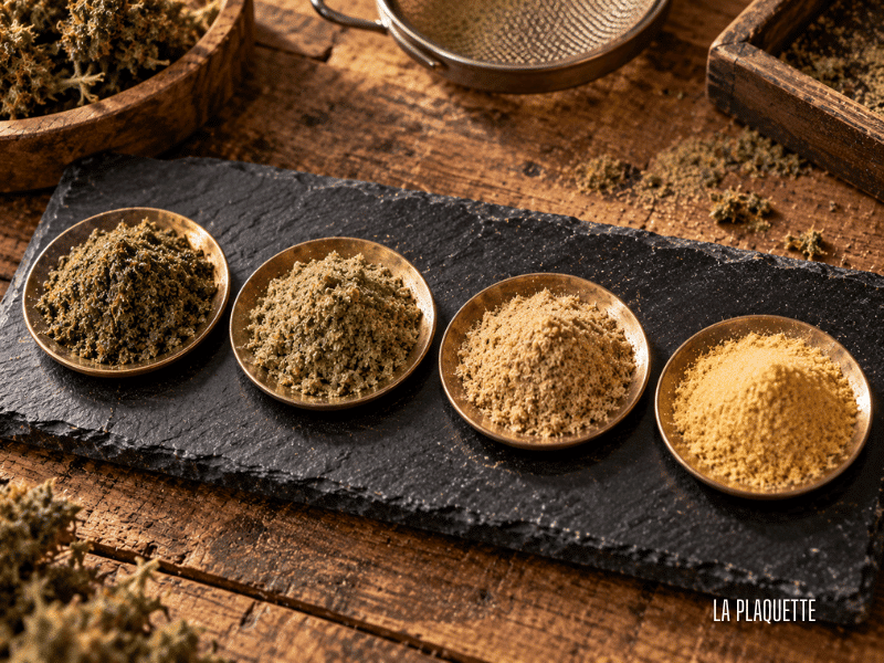 Pollen CBD de plus en plus pur à chaque tamisage