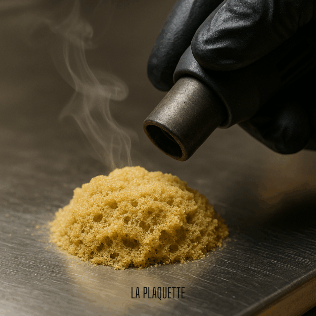 hash jaune mousseux fabrication